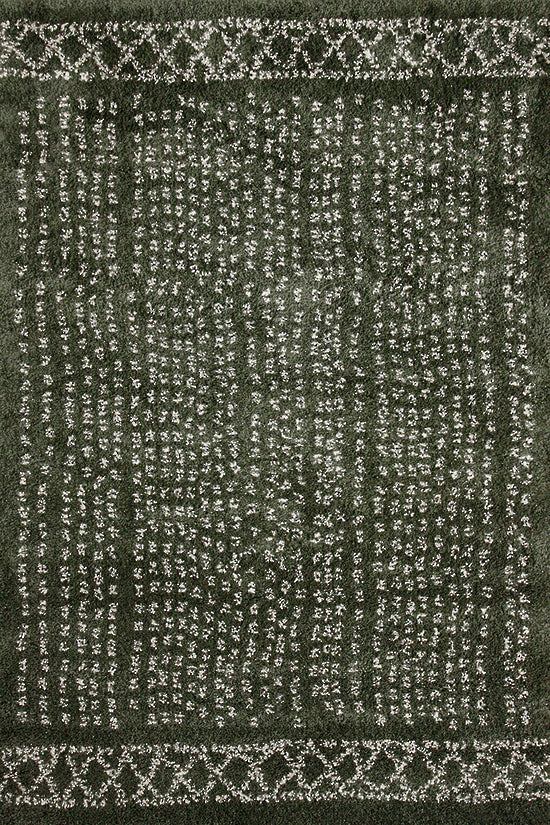 OLLO Nomad Kapali Rug - Jungle Green/Fawn - 160 x 230cm Synthetic Rug Rodwell and Astor Brunswick