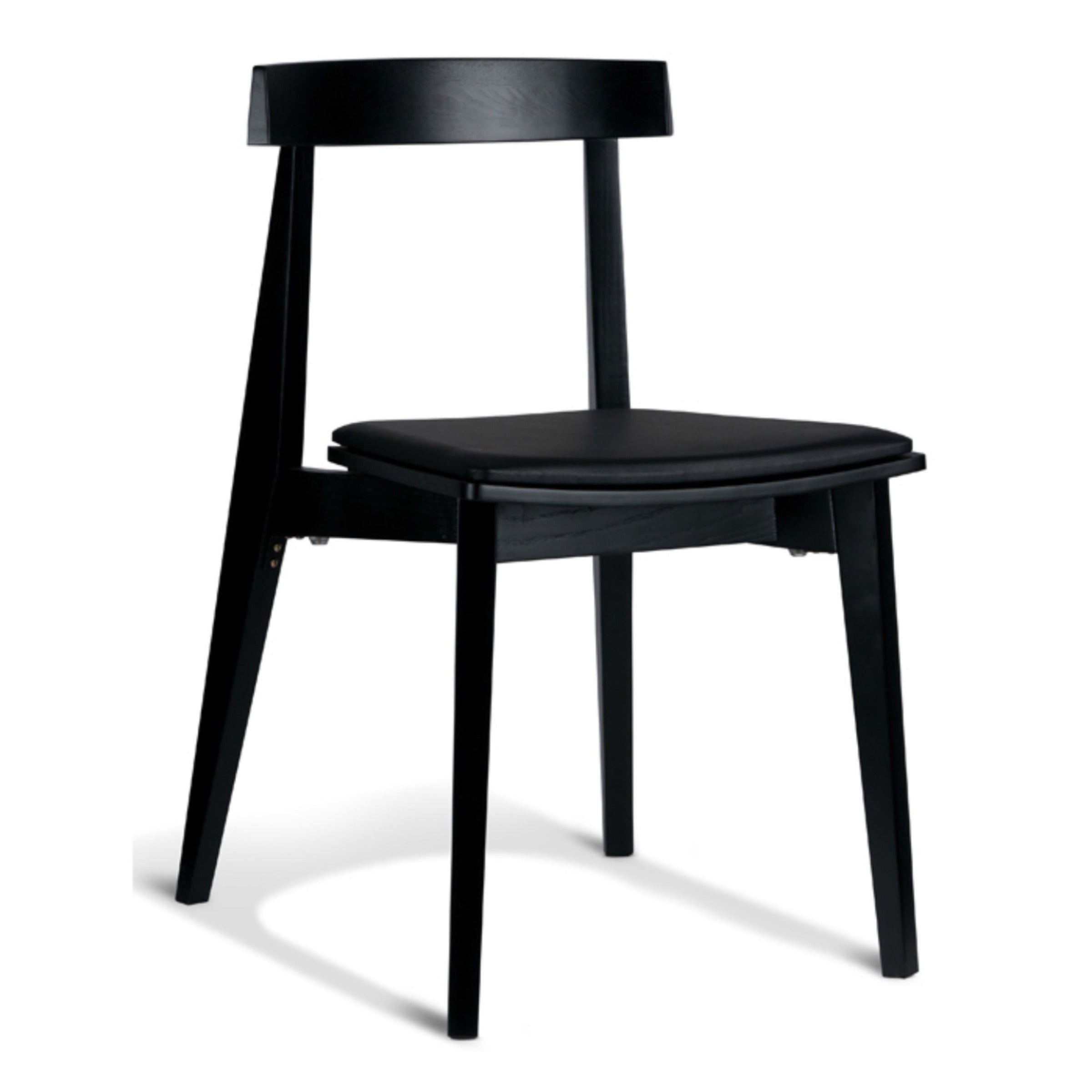 Kobe Dining Chair - Black - Seat Pad