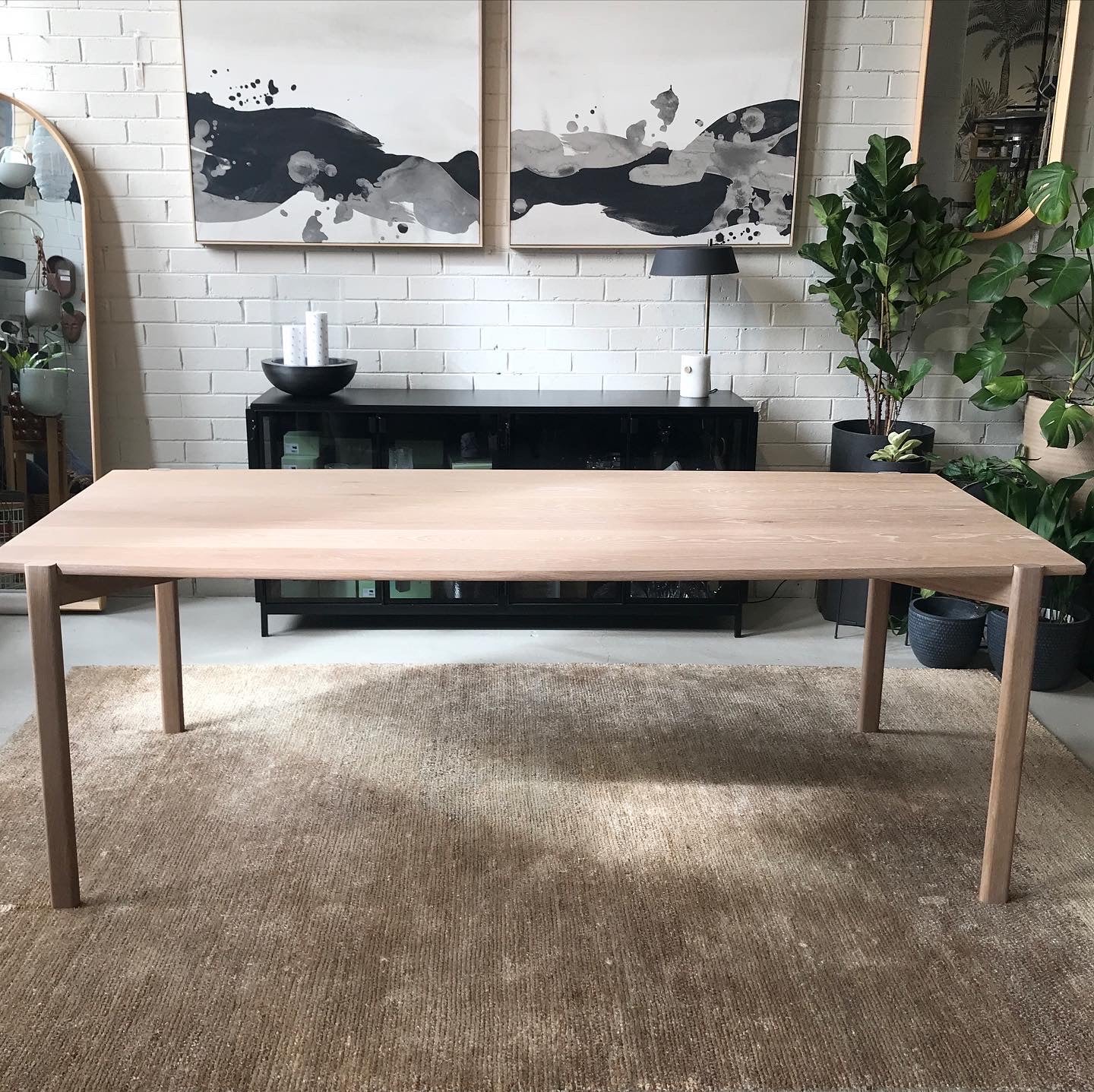DUNCAN RODWELL - Leonard Dining Table - White Oak