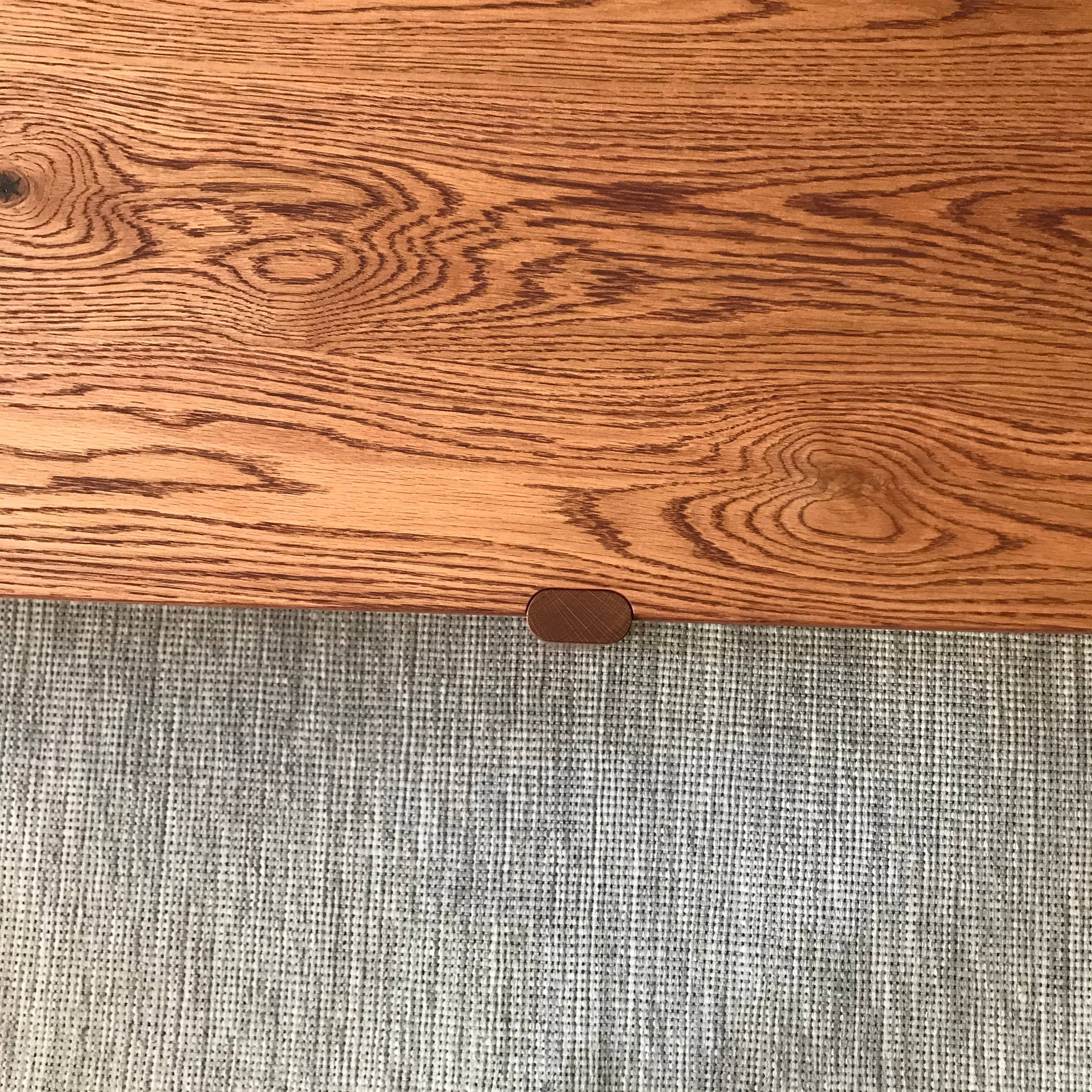 Leonard Dining Table - Australian Red Ochre