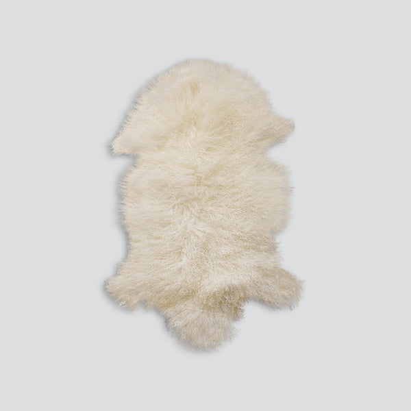 Rodwell and Astor - BAYA Meru Tibetan Lamb Hide - Natural White