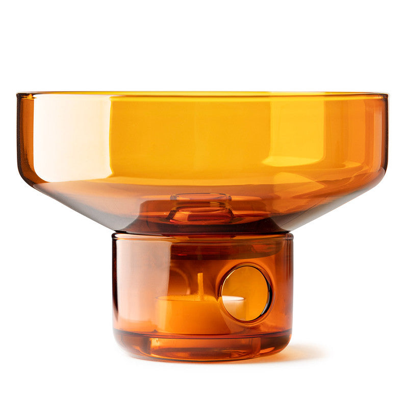 Rodwell and Astor - Glass Oil Burner - Amber
