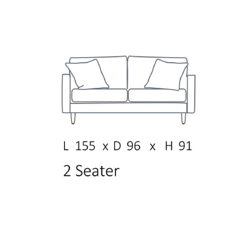 MOLMIC Ally Sofa - 2 Seater