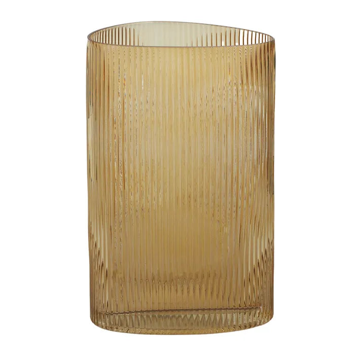 Rodwell and Astor - Manchester Amber Glass Vase