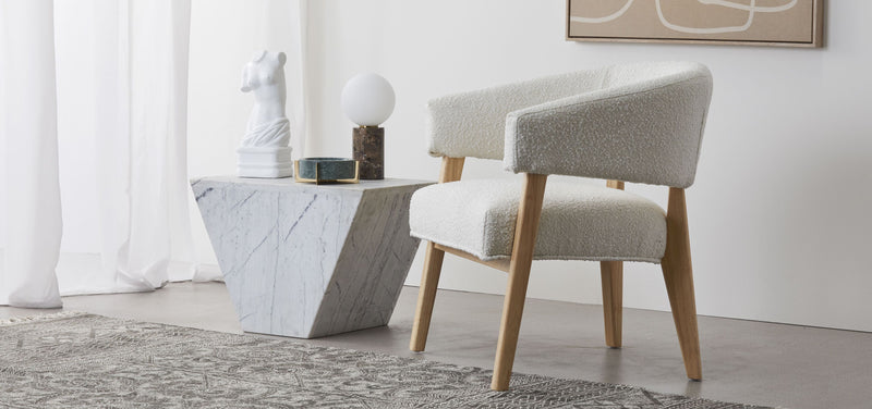 Medina Table Lamp - Emperador Marble Base