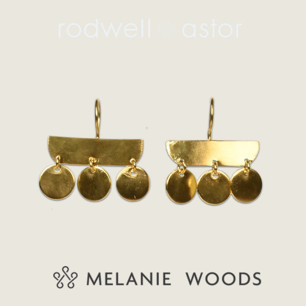 MELANIE WOODS Belly Dance Earrings