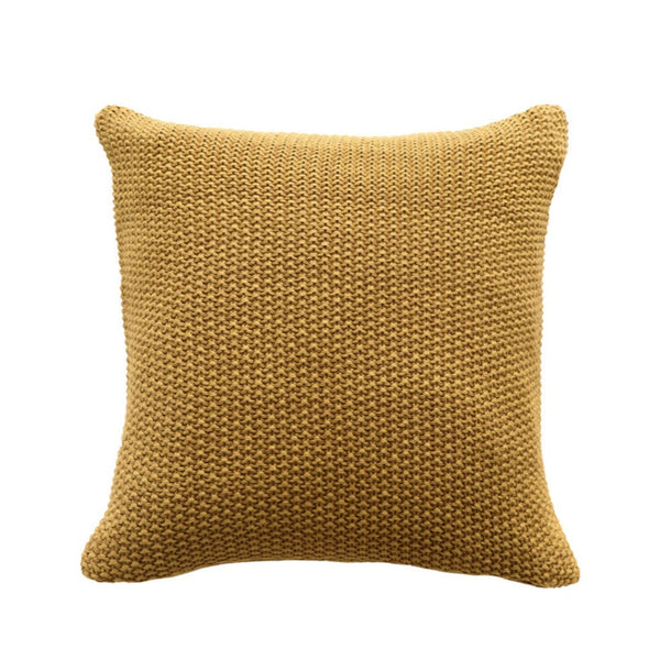 BAYA Milford Moss Stitch Cushion - Harvest Gold
