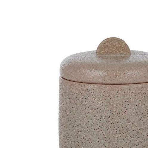 Aline Ceramic Jar - Nude
