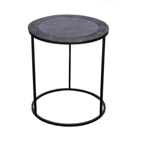 Philip Nesting Side Table Set - Gunmetal