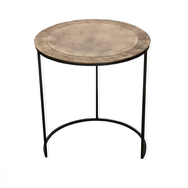 Philip Nesting Side Table Set - Brass