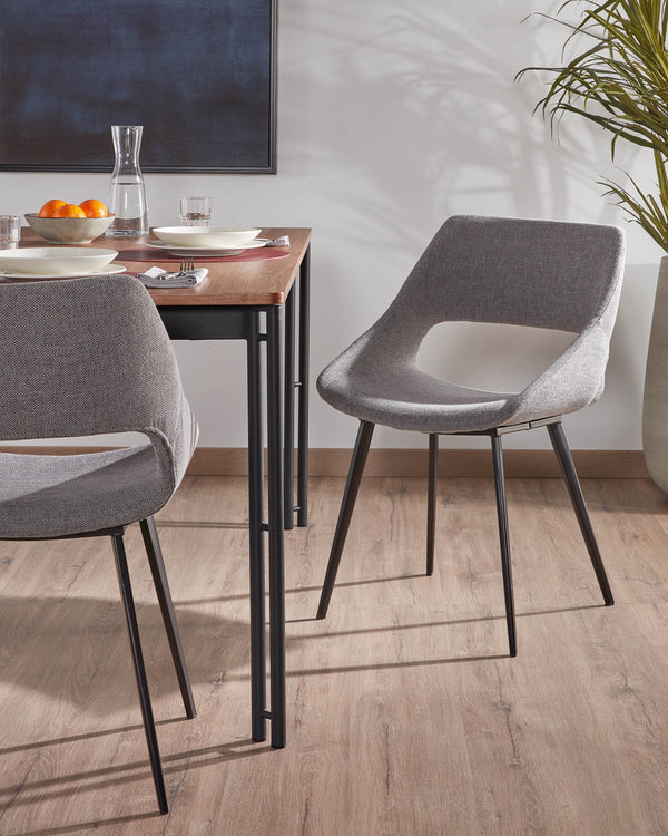 Rodwell and Astor - Preston Chair - light grey