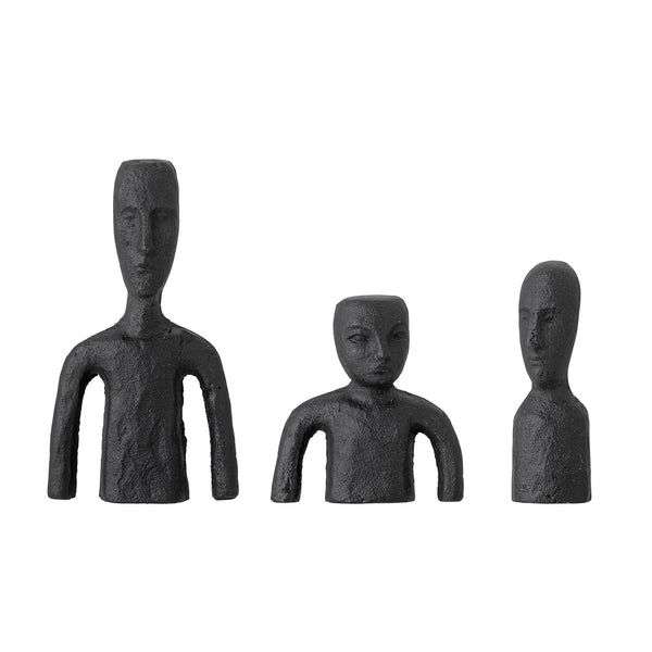 Rodwell and Astor - Rhea Black Metal Sculpture - Set of Three