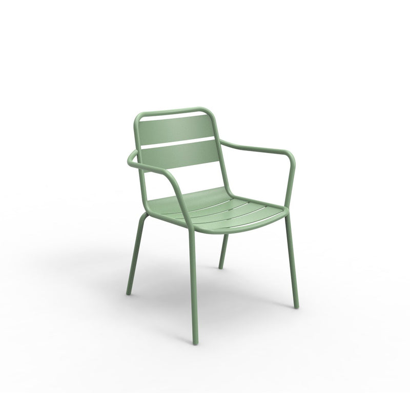 Sprout Outdoor Dining Chair - Armchair Reseda Green