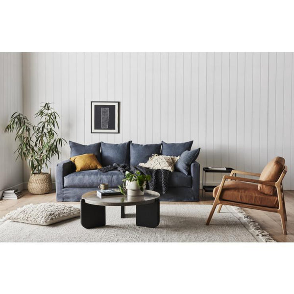 Rodwell and Astor - SKETCH Native Coffee Table - Grey Terrazzo & Black