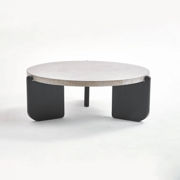 Rodwell and Astor - SKETCH Native Coffee Table - Grey Terrazzo & Black