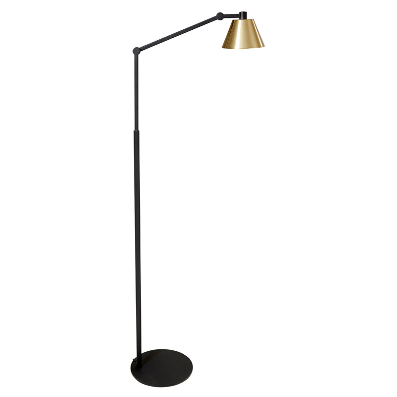 Sidra LED Floor Lamp - Gold Shade