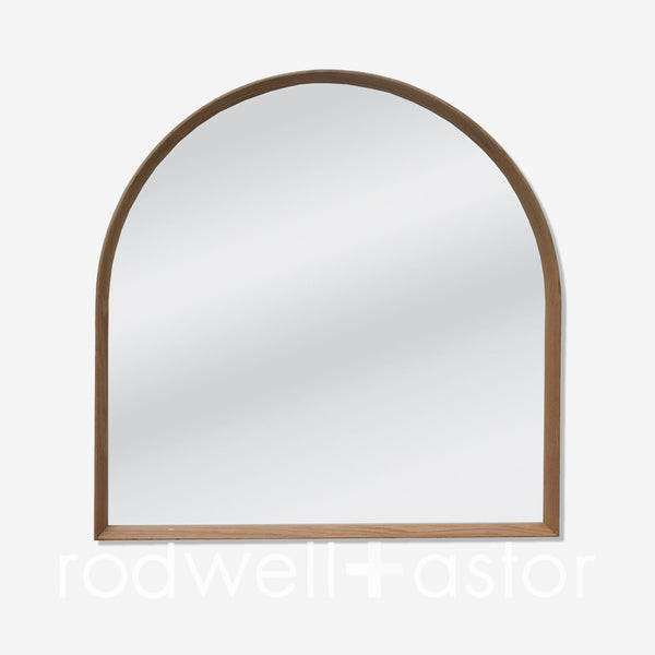 Sigrid Arched Oak Mirror - 100 x 100cm