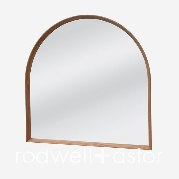 Sigrid Arched Oak Mirror - 100 x 100cm
