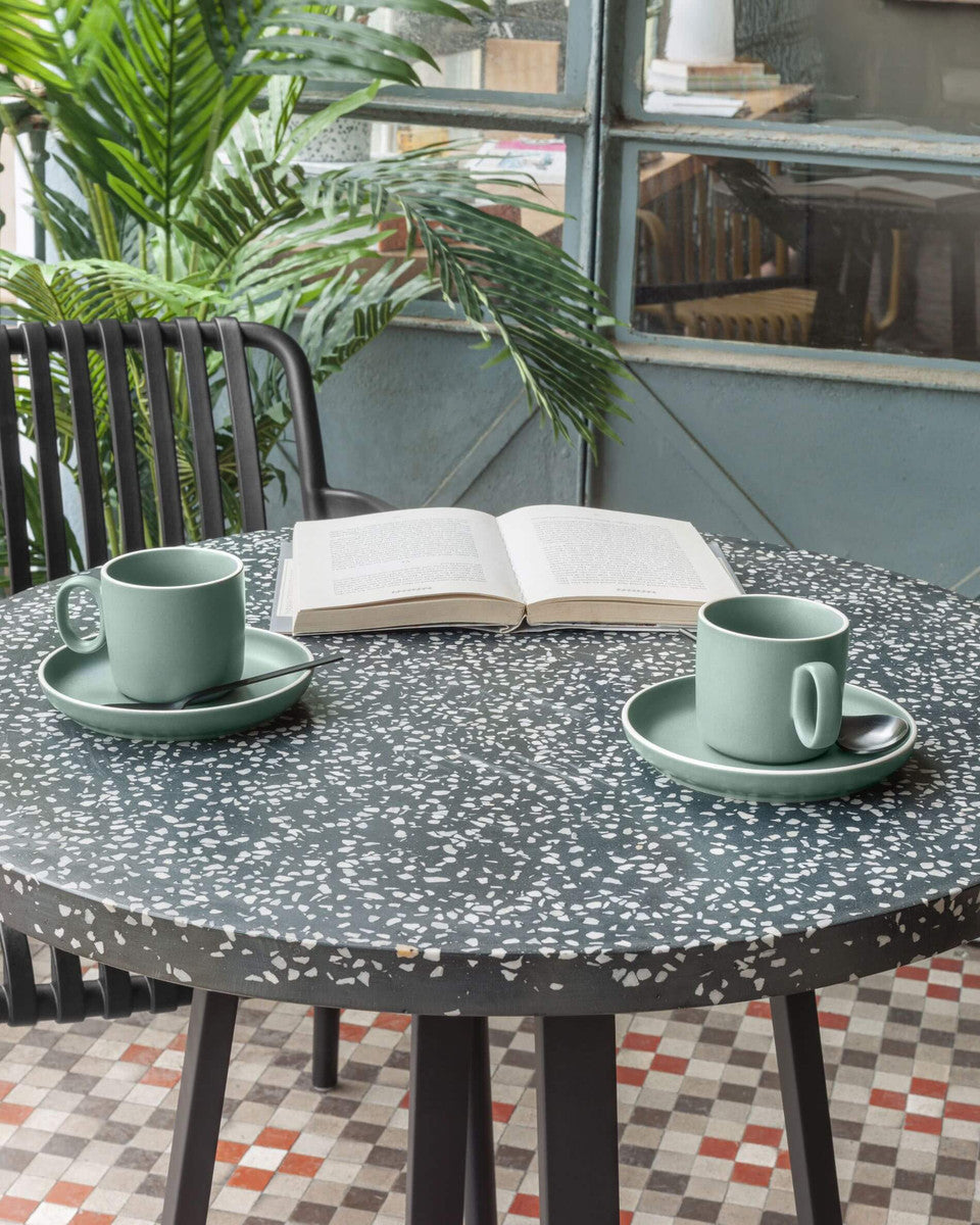 Theo Round Table - Terrazzo Top Rodwell and Astor