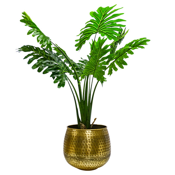 Tangier Brass Finish Planter - Large