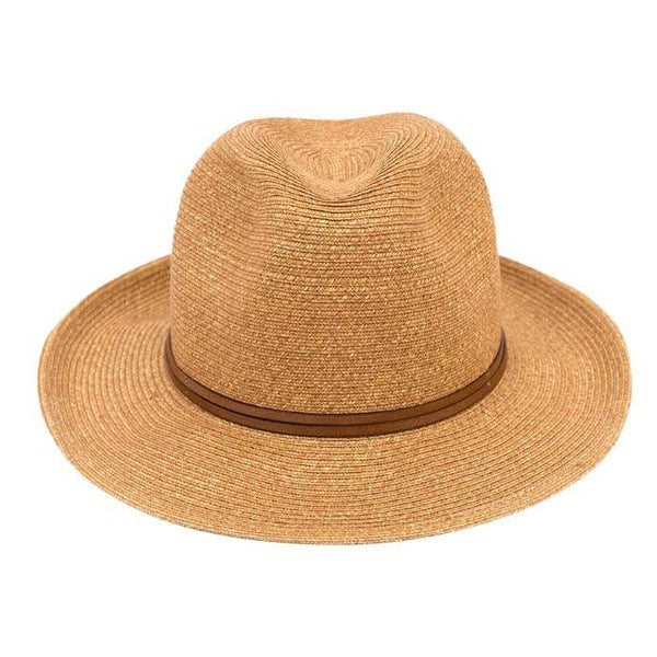 Travaux en Cours - Borsalino Hat - Leather Strap - Havane