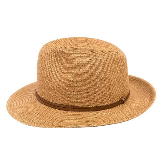 Travaux en Cours - Borsalino Hat - Leather Strap - Havane
