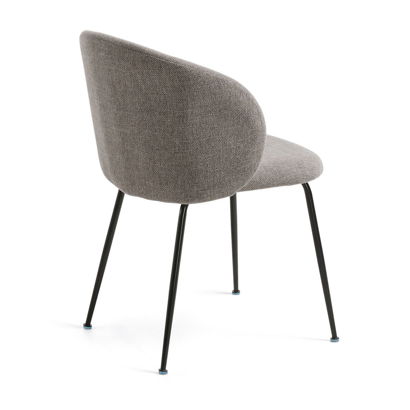 Yarra Dining Chair - Grey Tweed Rodwell and Astor