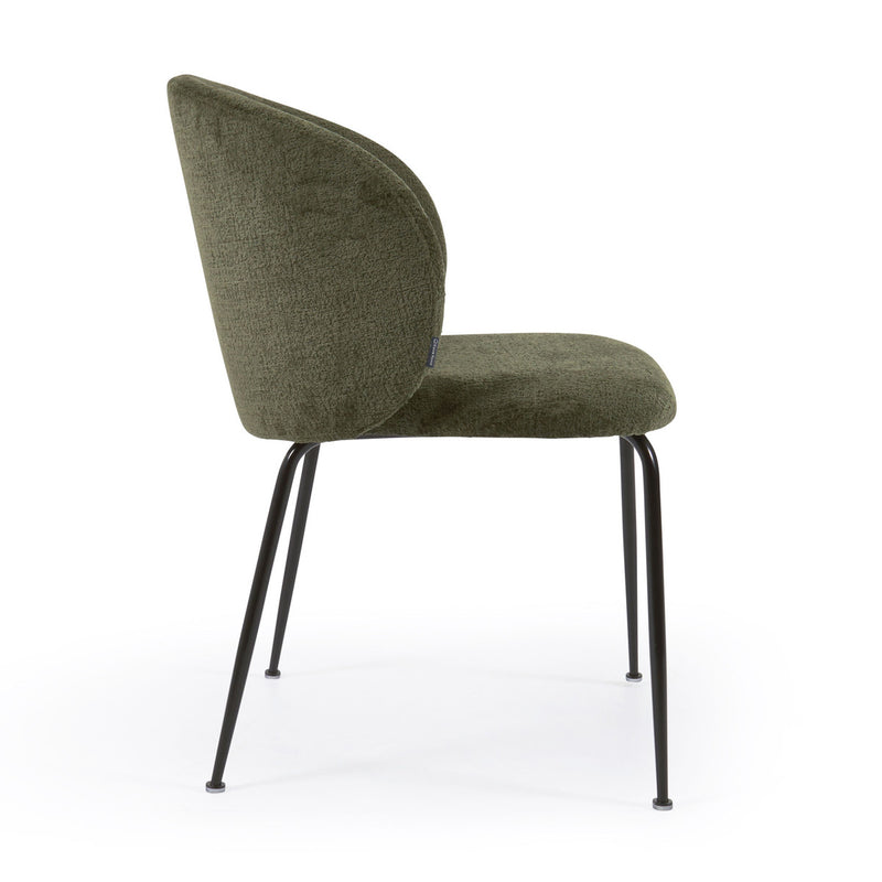 Yarra Dining Chair - Olive Chenille Rodwell and Astor