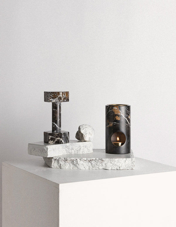 ADDITION STUDIO Synergy Oil Diffuser - Black Marble