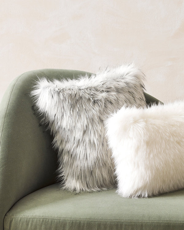 Rodwell and Astor - HEIRLOOM Alpine Coyote Faux Fur Cushion - 30x45cm