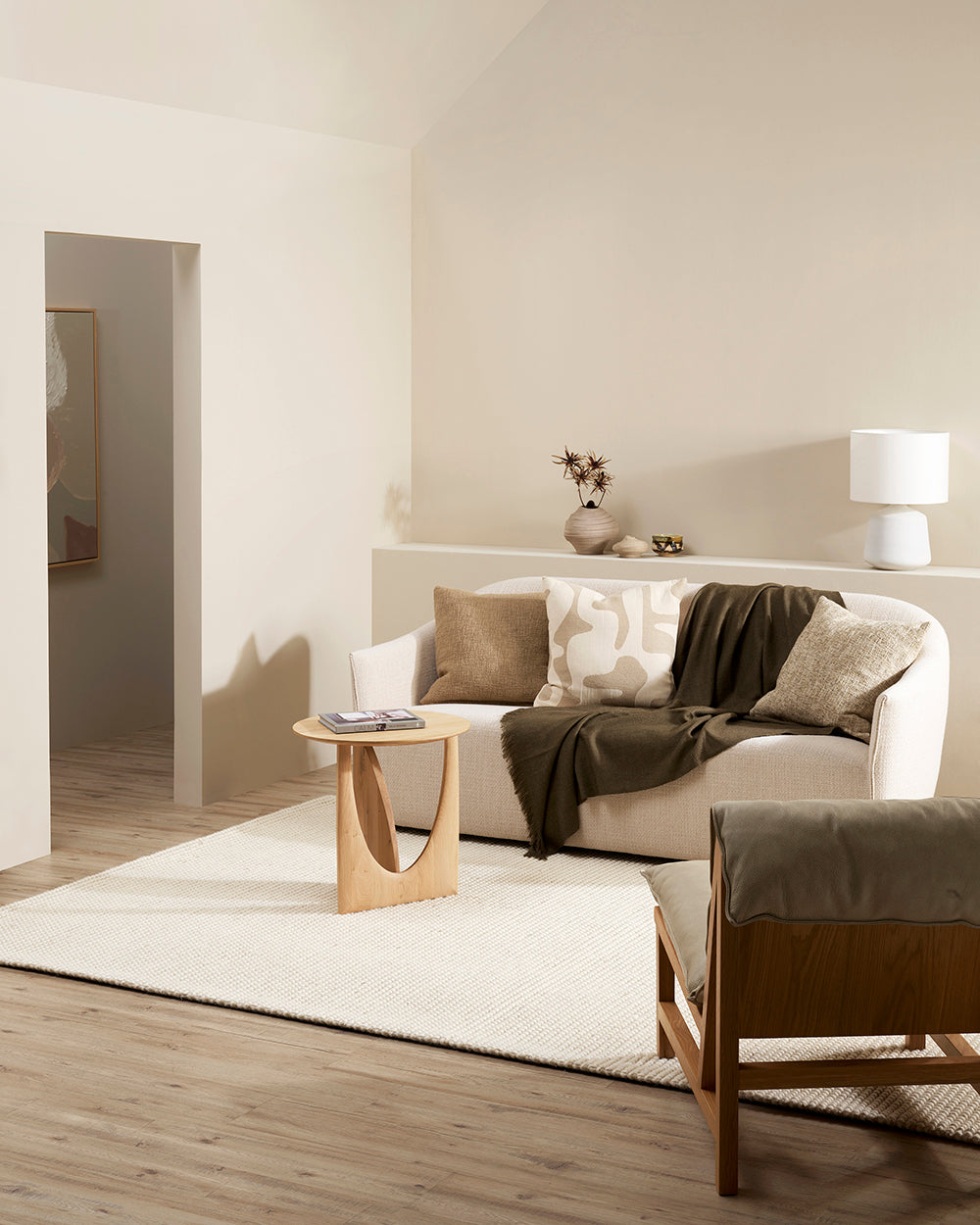 Altona Wool Throw - Mangrove BAYA Brunswick Rodwell and Astor