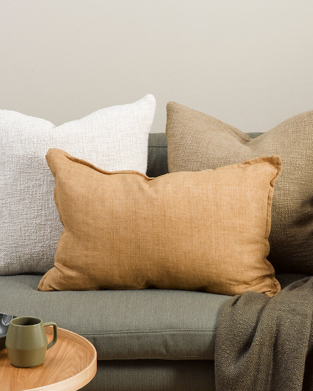 BAYA Arcadia Cushion - Cumin 40 x 60cm