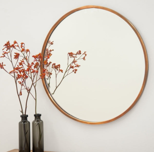 Arthur Copper Mirror