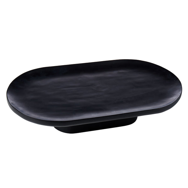 Grand Designs Asger Wood Serving Board - Black Rodwell and Astor Brunswick Modern Eclectic Homewares and Furniture