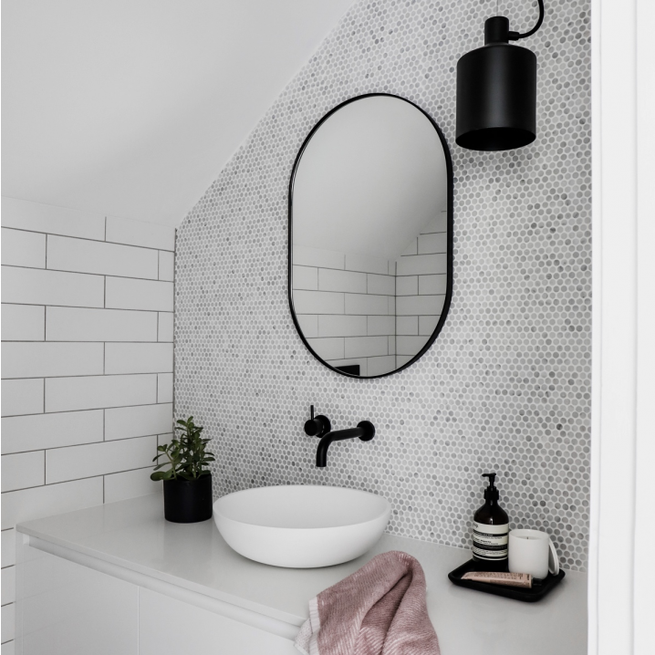Bjorn Oval Mirror