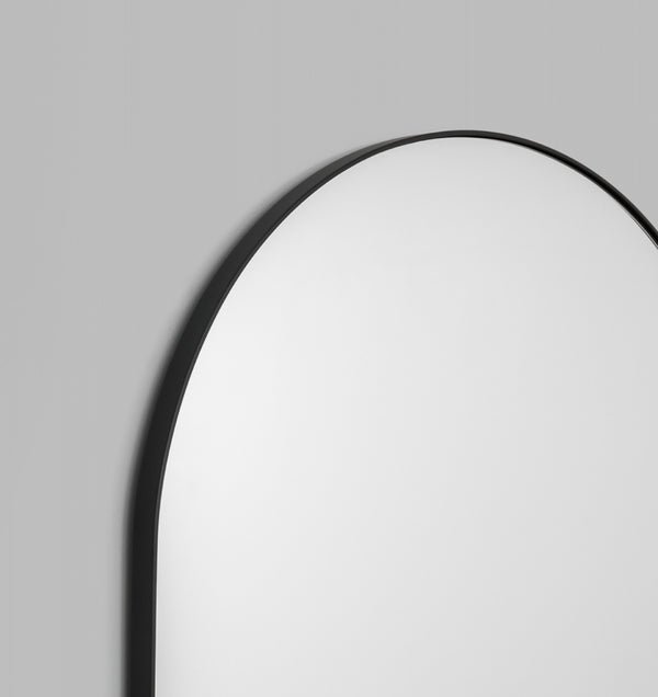 MIDDLE OF NOWHERE Bjorn Arch Floor Mirror Black