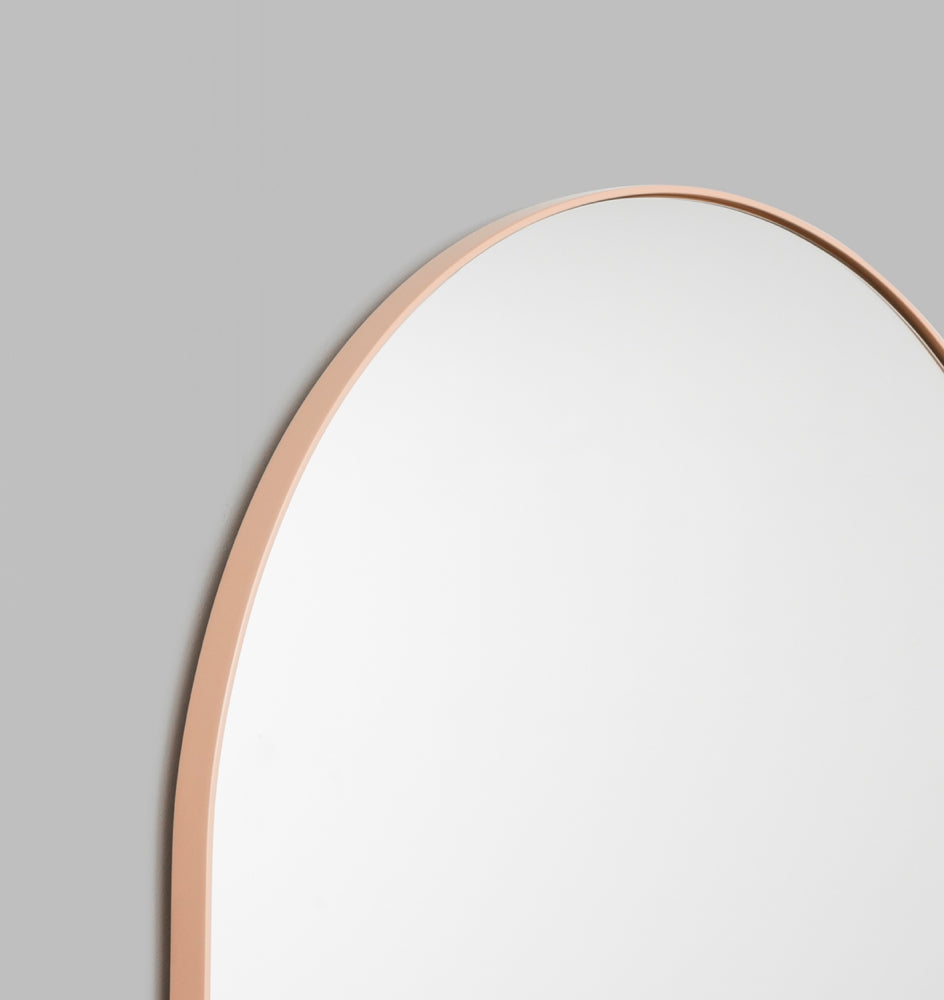 MIDDLE OF NOWHERE Bjorn Arch Floor Mirror Powder 80 x 180cm