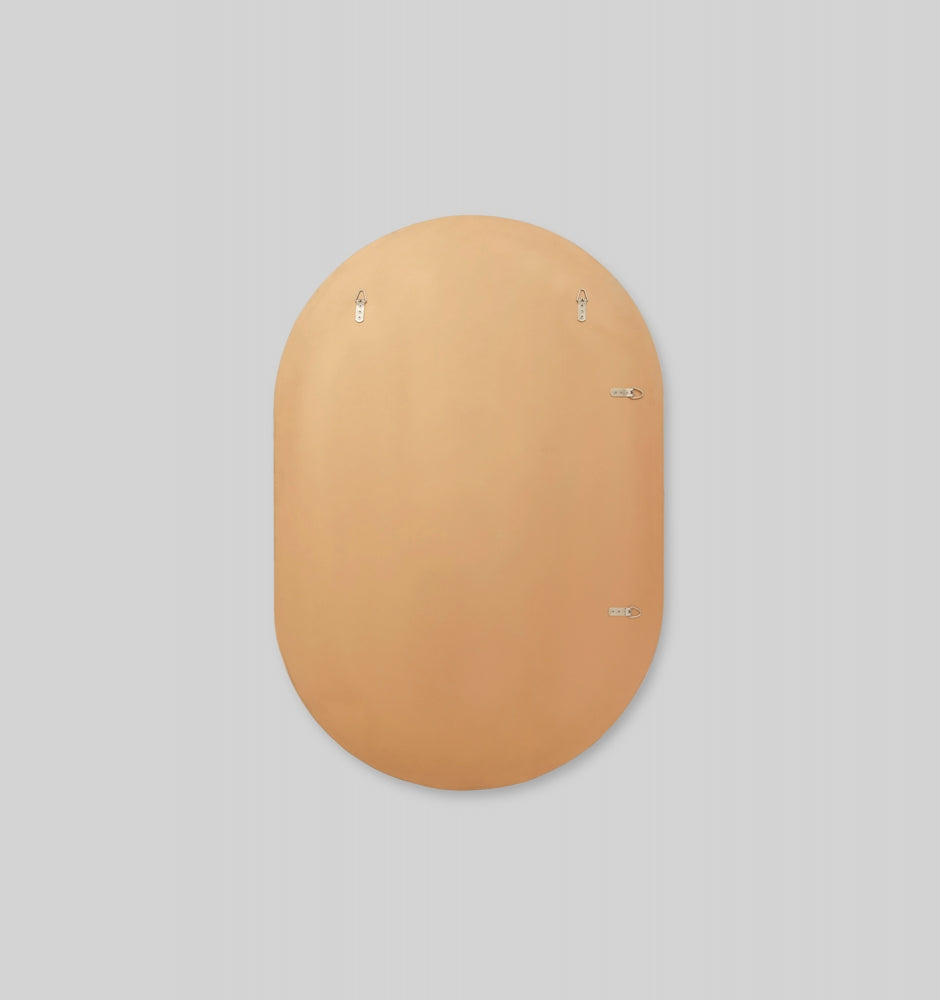 MIDDLE OF NOWHERE Bjorn Oval Mirror - Brass - 3 Sizes