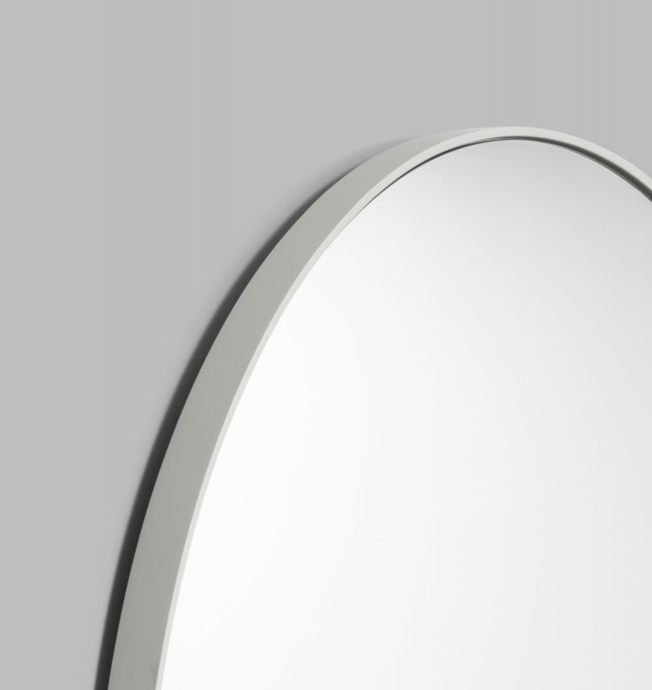 Rodwell and Astor MIDDLE OF NOWHERE Bjorn Round Mirror - Dove