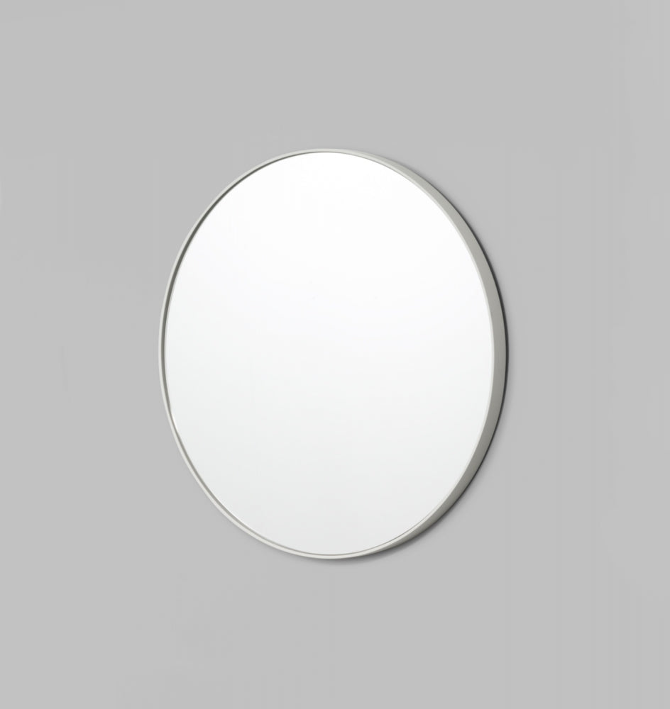 Rodwell and Astor MIDDLE OF NOWHERE Bjorn Round Mirror - Dove