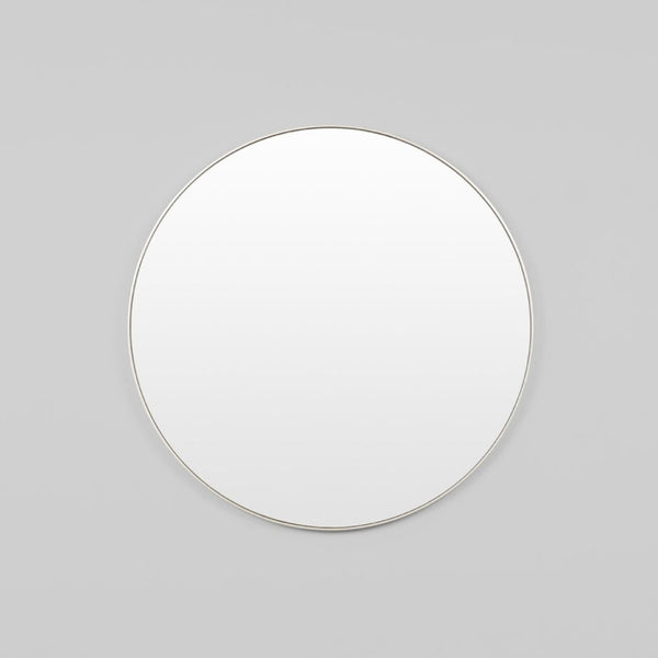 MIDDLE OF NOWHERE Bjorn Round Mirror - Silver