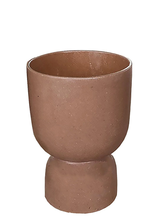 MRD HOME Blanche Planter - Small- Clay