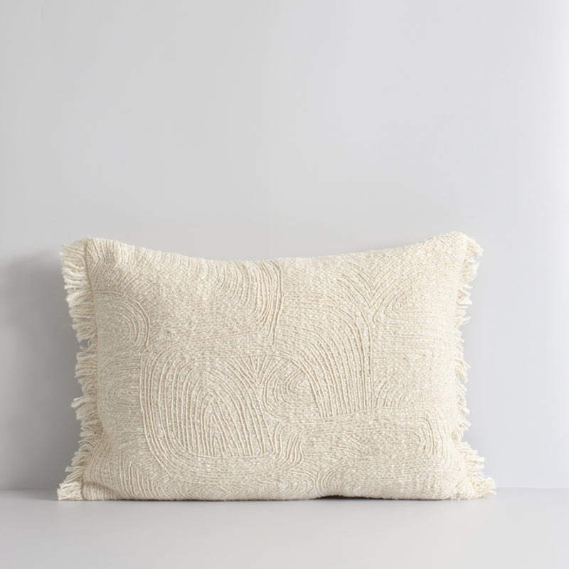 Rodwell and Astor - BAYA Booker Cushion - Ivory 