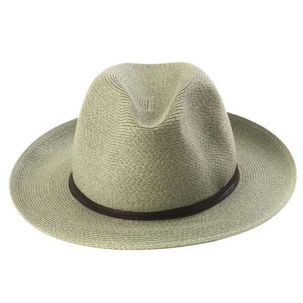 Rodwell and Astor Travaux en Cours - Borsalino Hat - Leather Strap - Almond