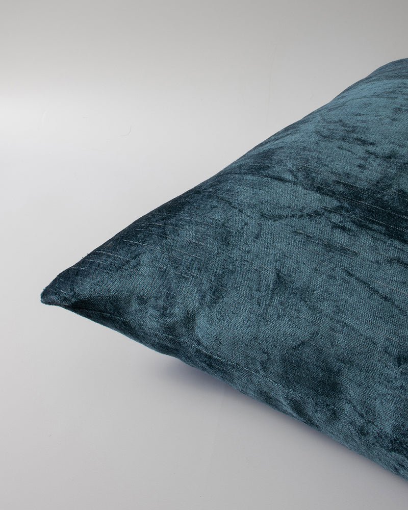 Bromley Velvet Cushion - Adriatic - 55x55cm square velvet cushion Rodwell and Astor Modern Eclectic Style Melbourne Brunswick