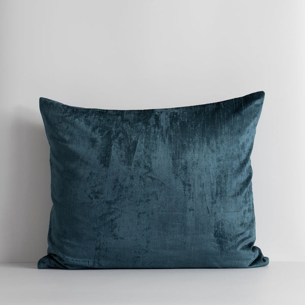 Bromley Velvet Cushion - Adriatic -  45x55cm