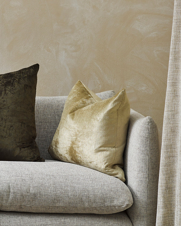 Bromley Cushion - Champagne - 55x55cm BAYA Cushions Rodwell and Astor Modern Eclectic Style Brunswick Melbourne