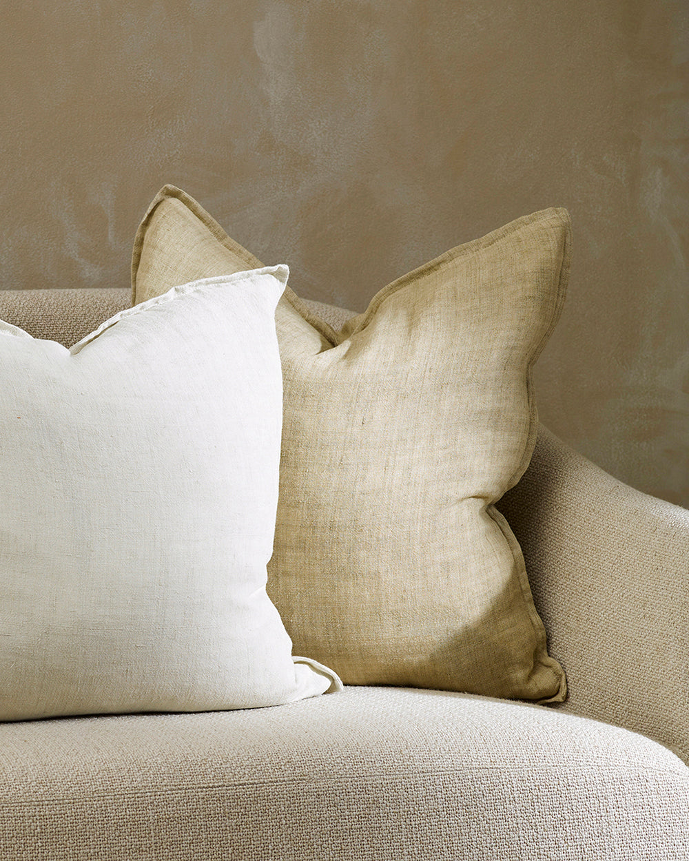 BAYA Cassia Cushion - Putty 55 x55cm