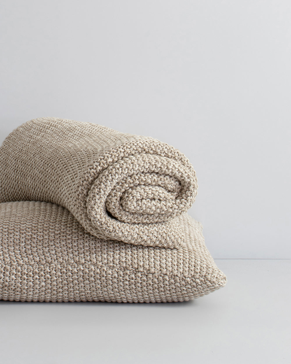 BAYA Devon Cushion - Stone/Natural Rodwell and Astor