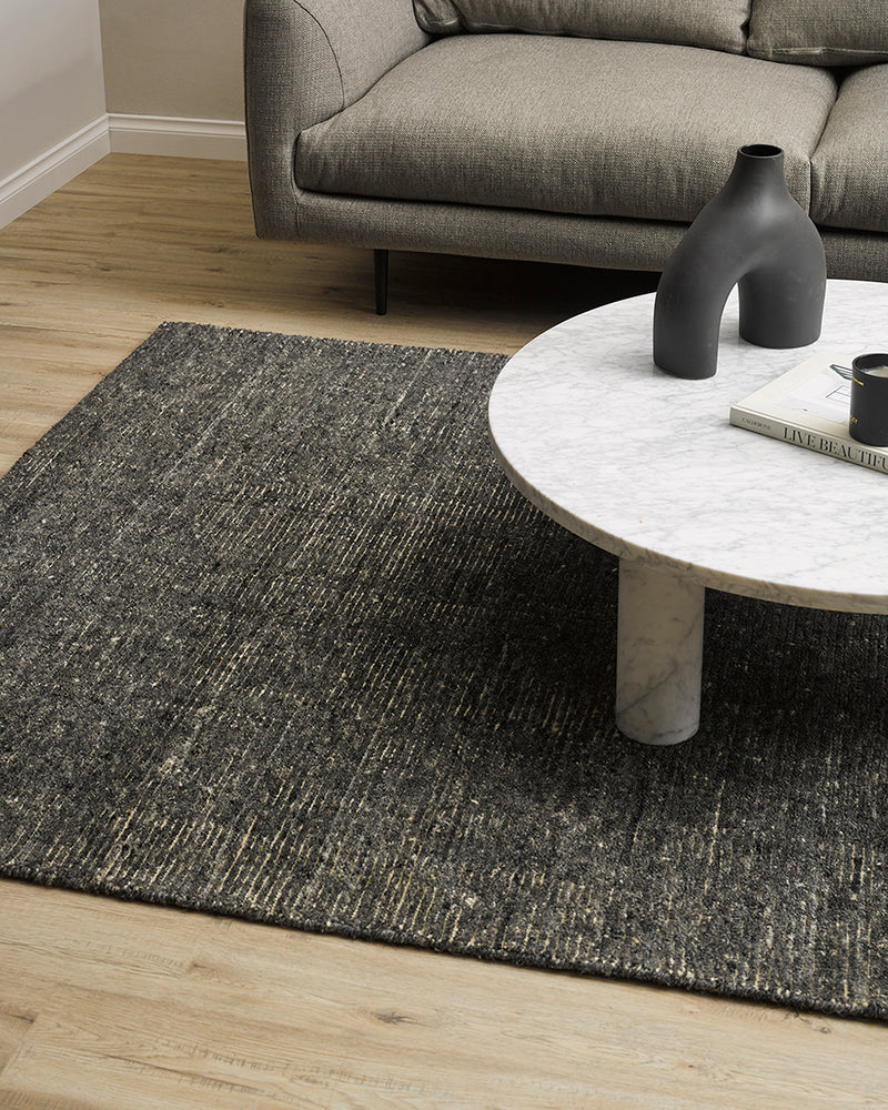 Rodwell & Astor Baya Emmett (100% Wool) Floor Rug - Peat